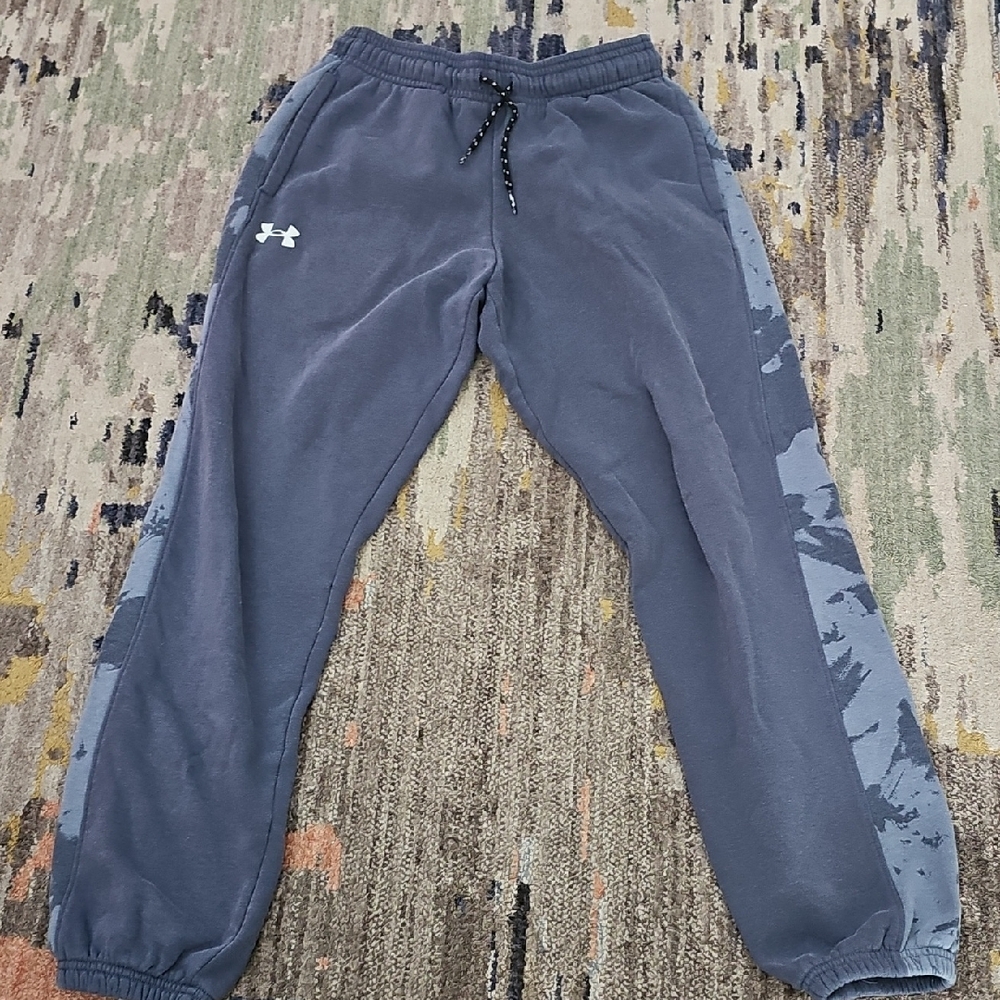 Under Armour Charcoal Joggers with Camo Accents